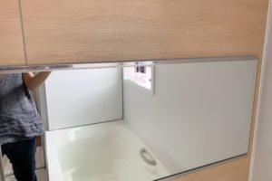 浴室　鏡